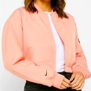 Nike Sportswear Womens Tech Pack City Ready Bomber Pink Quartz Jacket BV4741-606